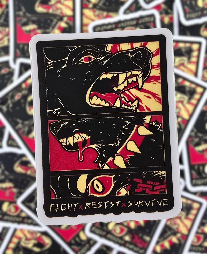 Fight, Resist, Survive - Sticker